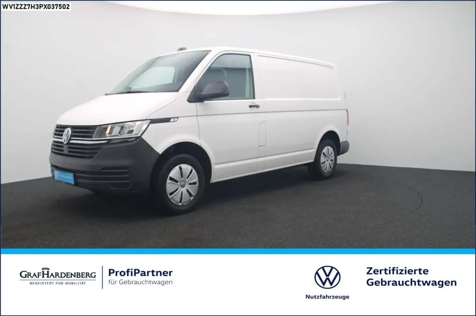 Volkswagen T6 Transporter Kasten 6.1 2.0 TDI Navi DAB+ Weiß - 1