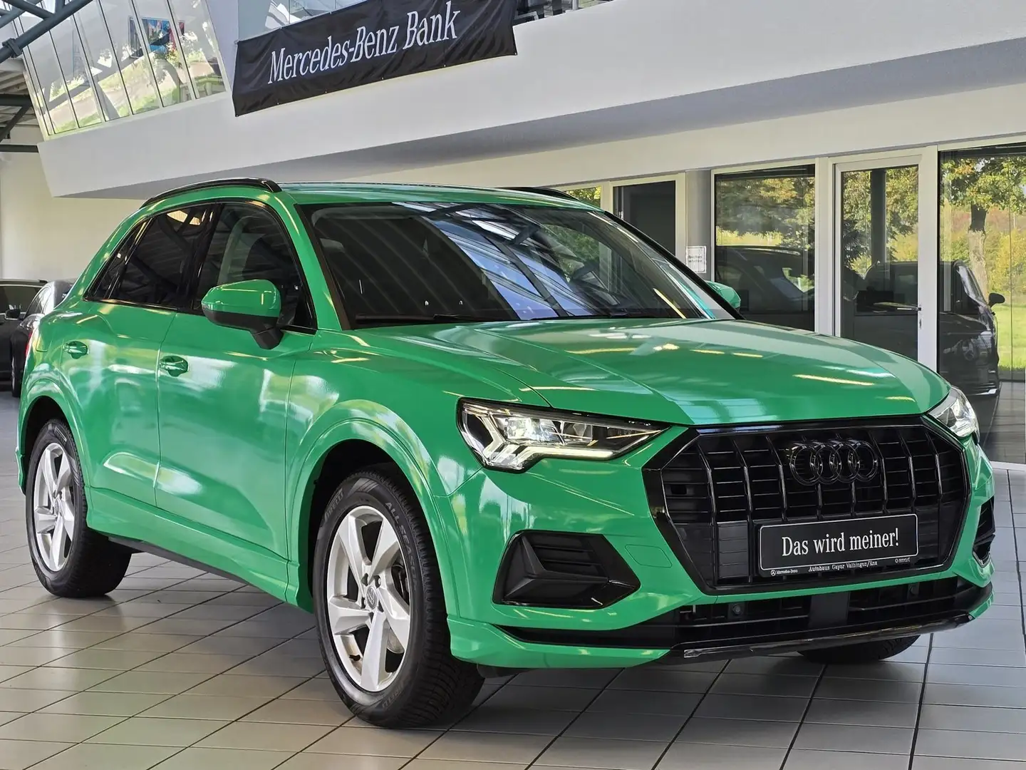 Audi Q3 35 TFSI advanced +LED+SHZ+FOLIERUNG-GRÜN+PDC+ Blu/Azzurro - 1