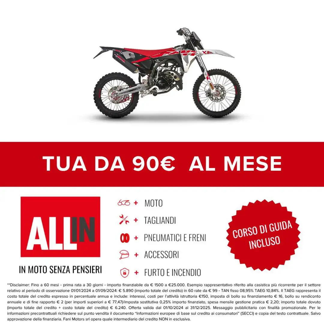 Fantic 50E Enduro Performance Blanc - 2