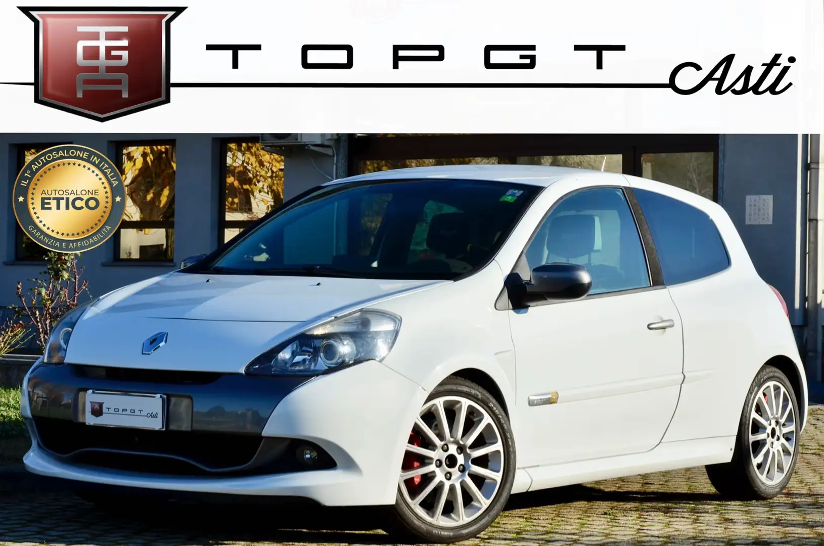 Renault Clio RS 3p 2.0 203cv UFF ITALIANA, PERMUTE Blanc - 1