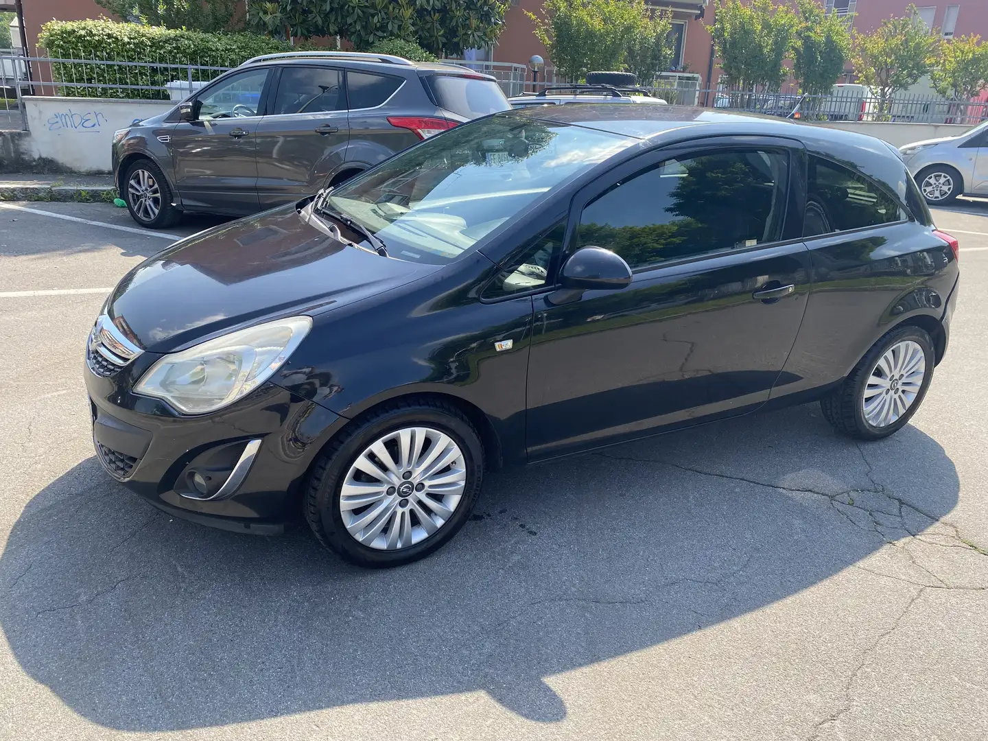 Opel Corsa 3p 1.3 cdti Club NEOPATENTATI Schwarz - 1