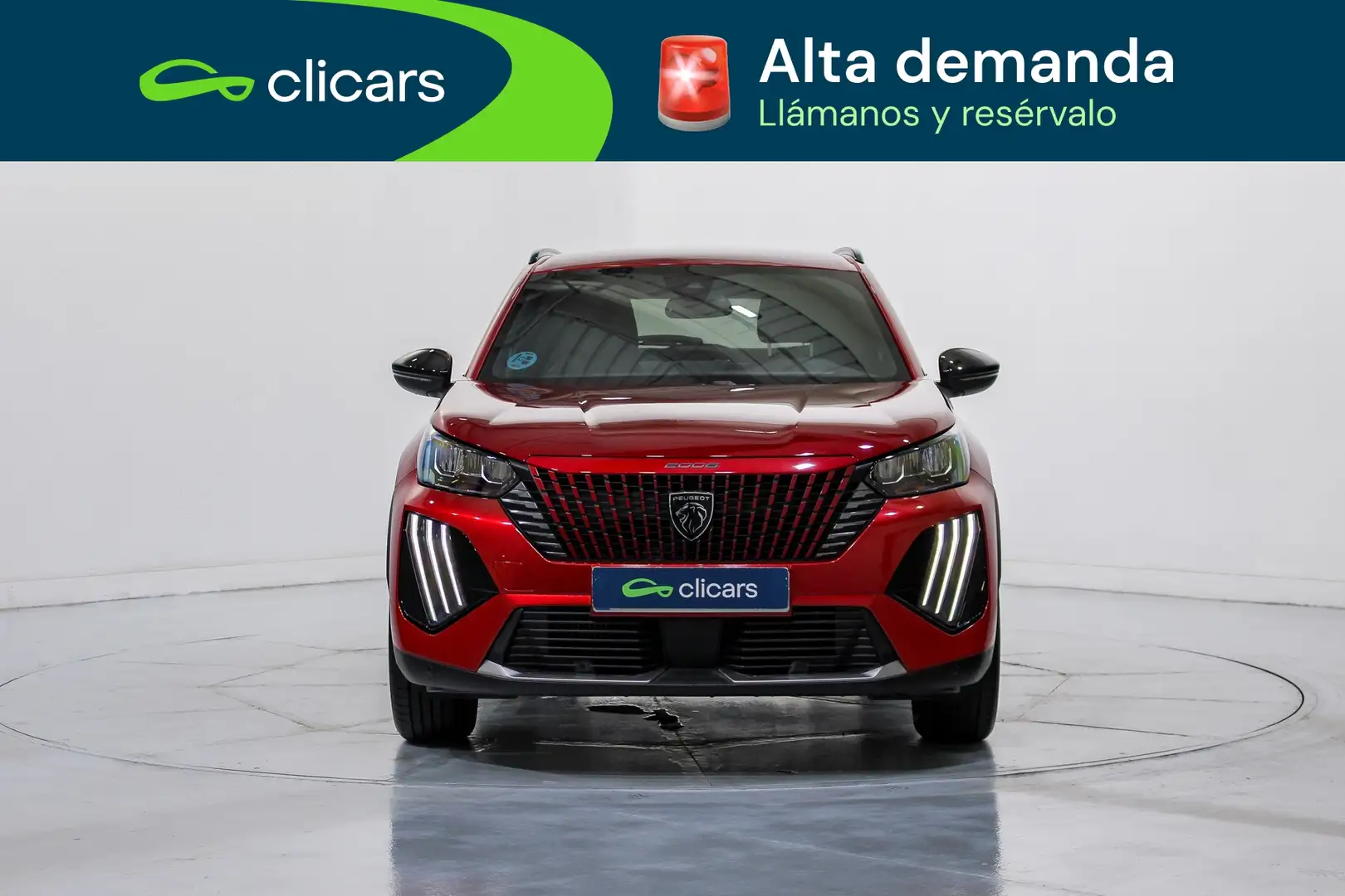 Peugeot 2008 1.2 PureTech S&S Allure 100 Rojo - 2