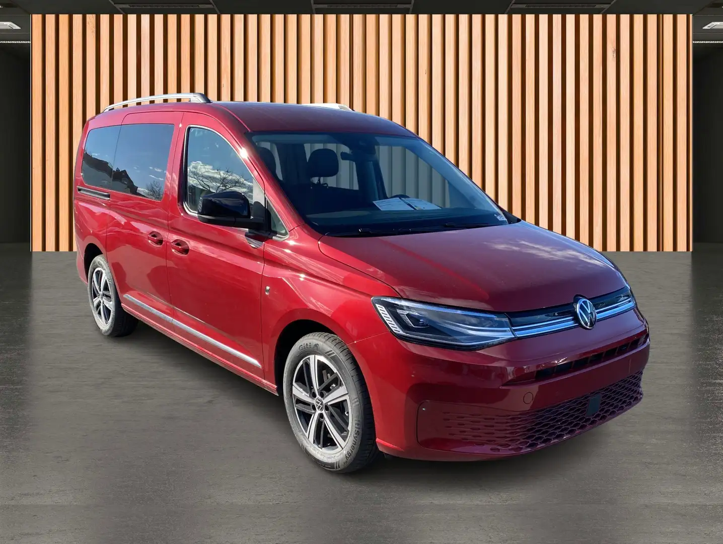 Volkswagen Caddy 1.5 TSI DSG Style*Navi*Kamera*7Sitze* Червоний - 2