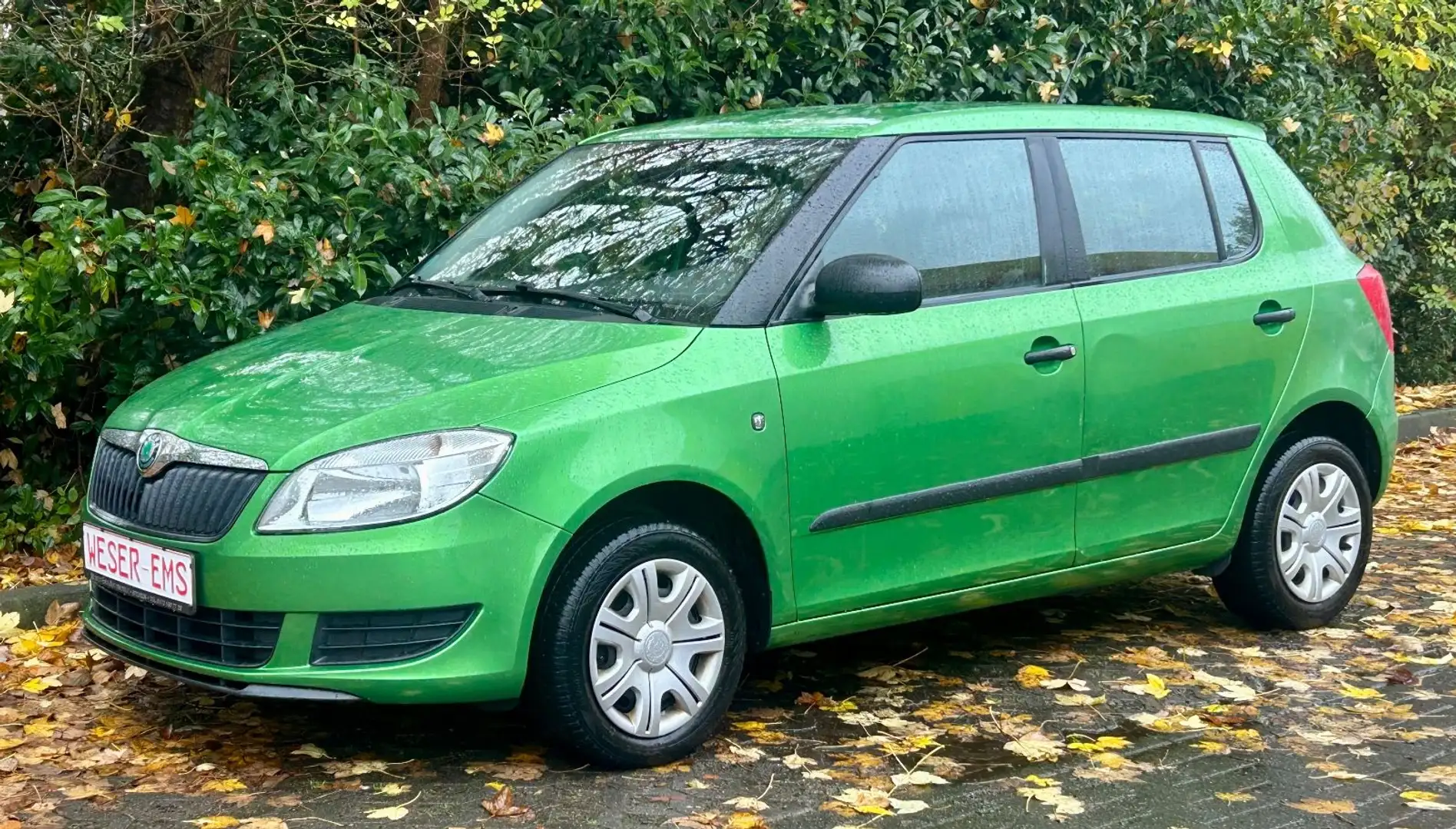 Skoda Fabia 1,2 TSi Cool Edition Klima R/CD ZV eFH AHK Grün - 1
