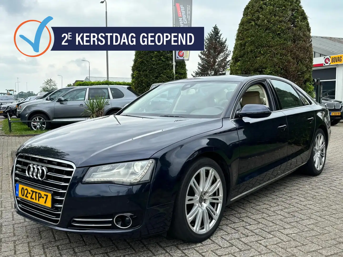 Audi A8 4.0 TFSI V8 420PK Quattro 2013 Pro Line+ NL auto Azul - 1