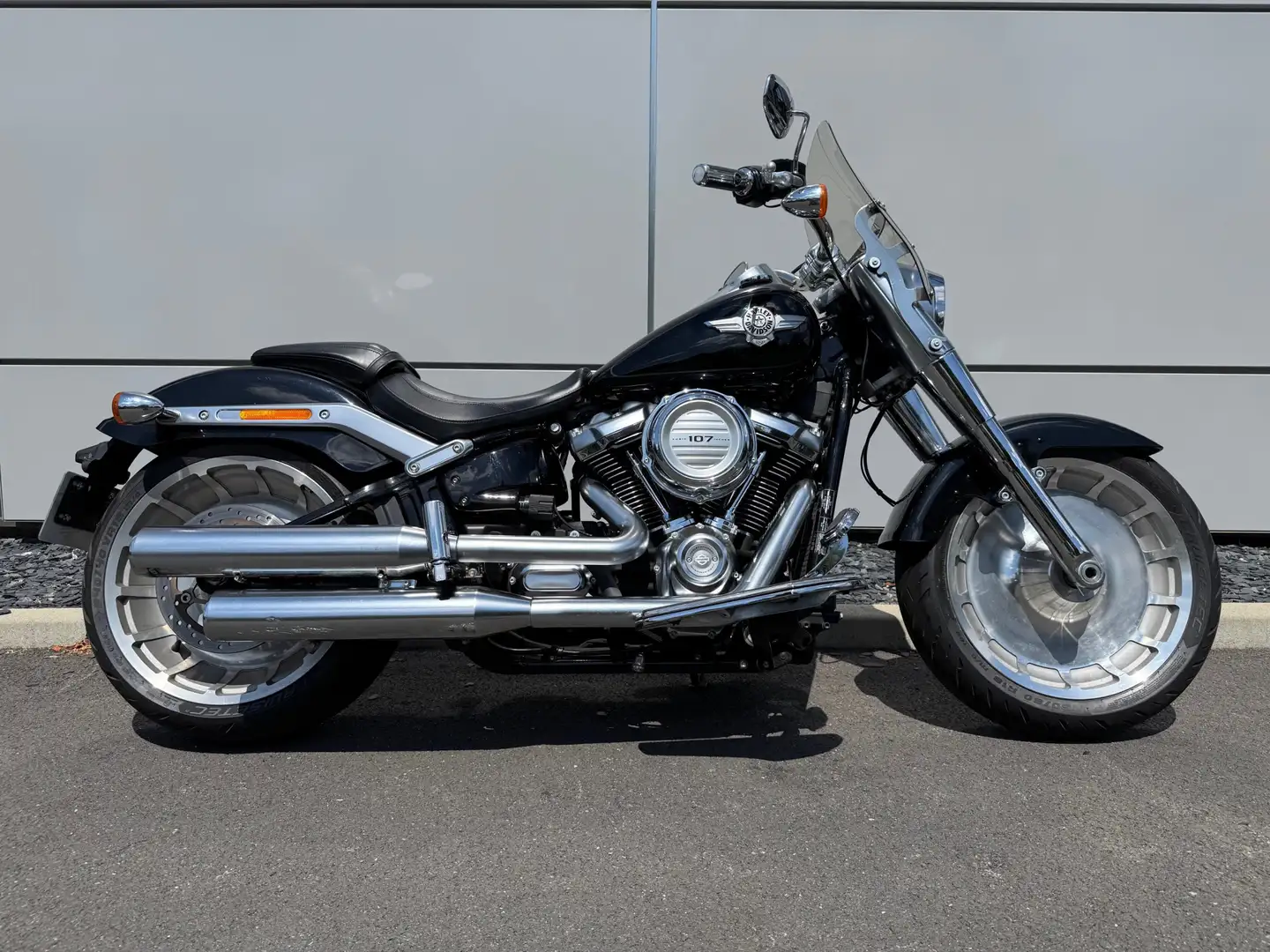 Harley-Davidson Fat Boy Siyah - 1
