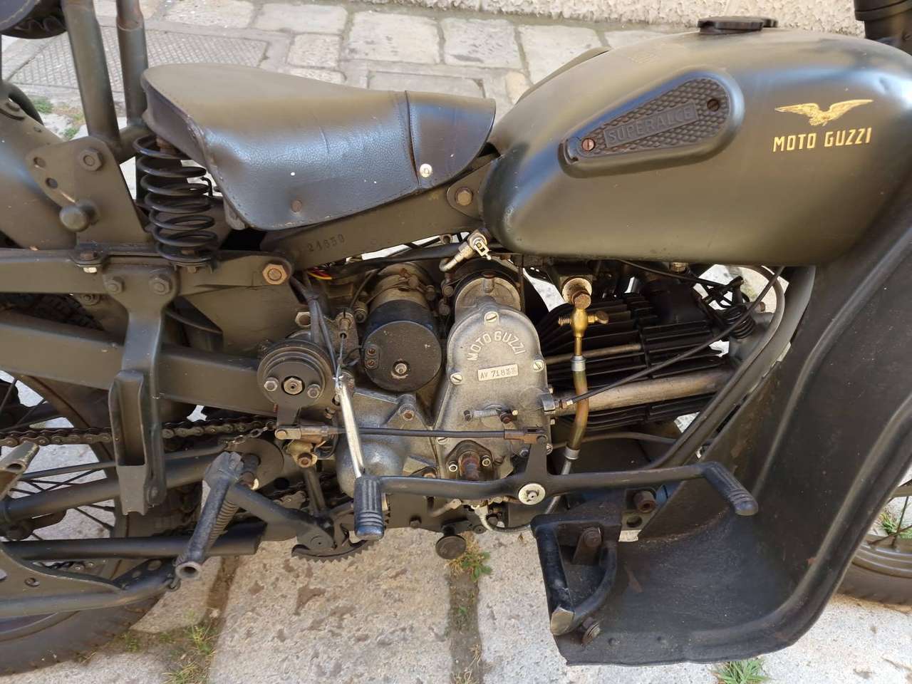 Moto Guzzi Superalce 500 d\'epoca