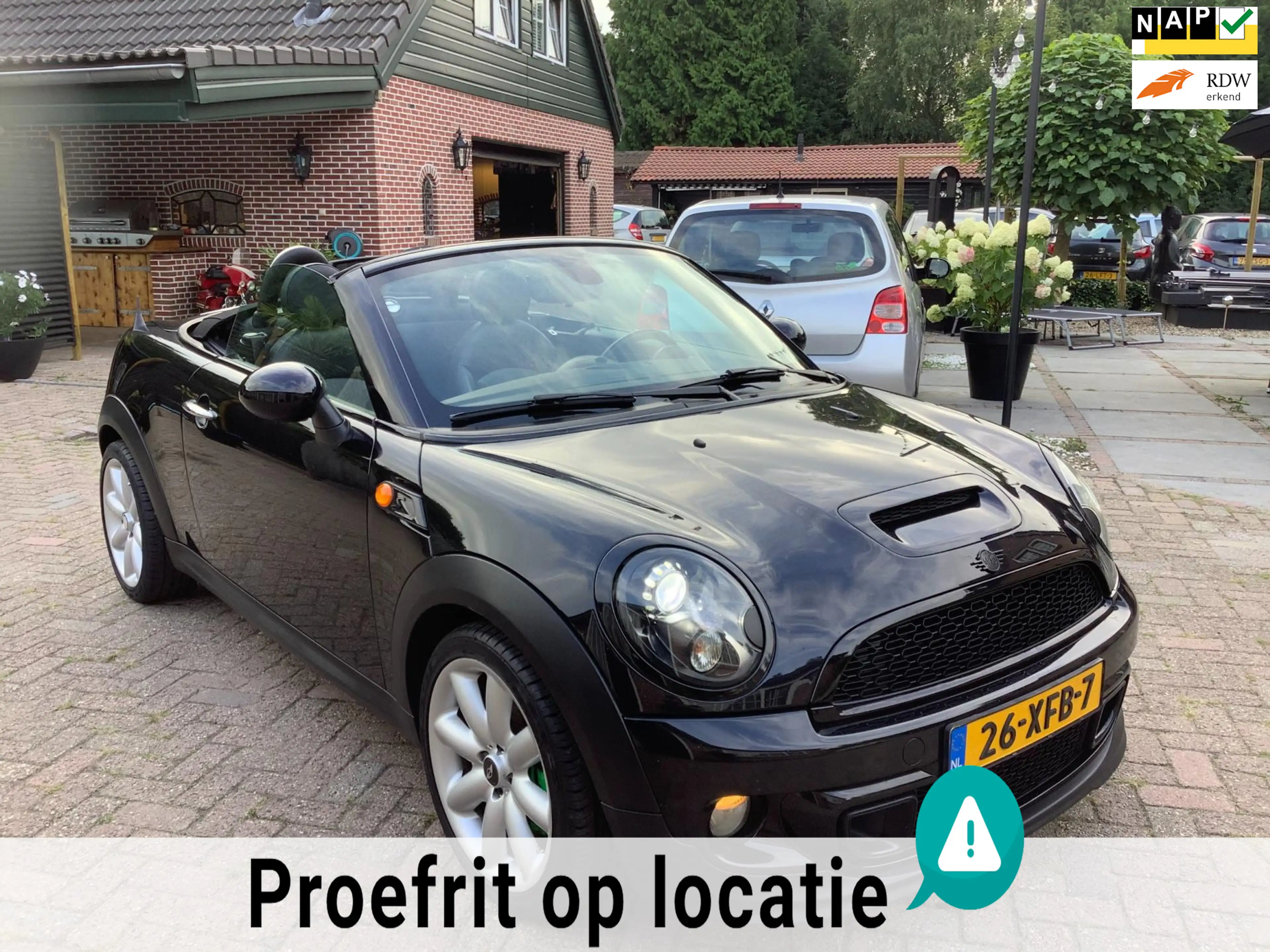 MINI Cooper S Roadster Mini 1.6 Chili (Cabrio) NIEUWE APK 08-2026