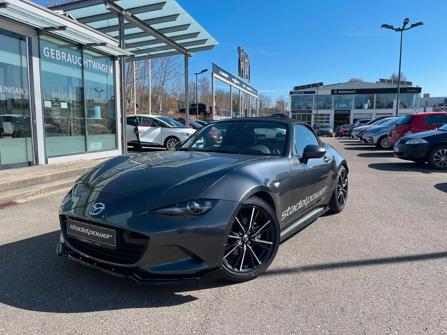 Mazda MX-5 Exclusiv-Line 2,0L 184 PS /Stadelpower Edit Szürke - 1