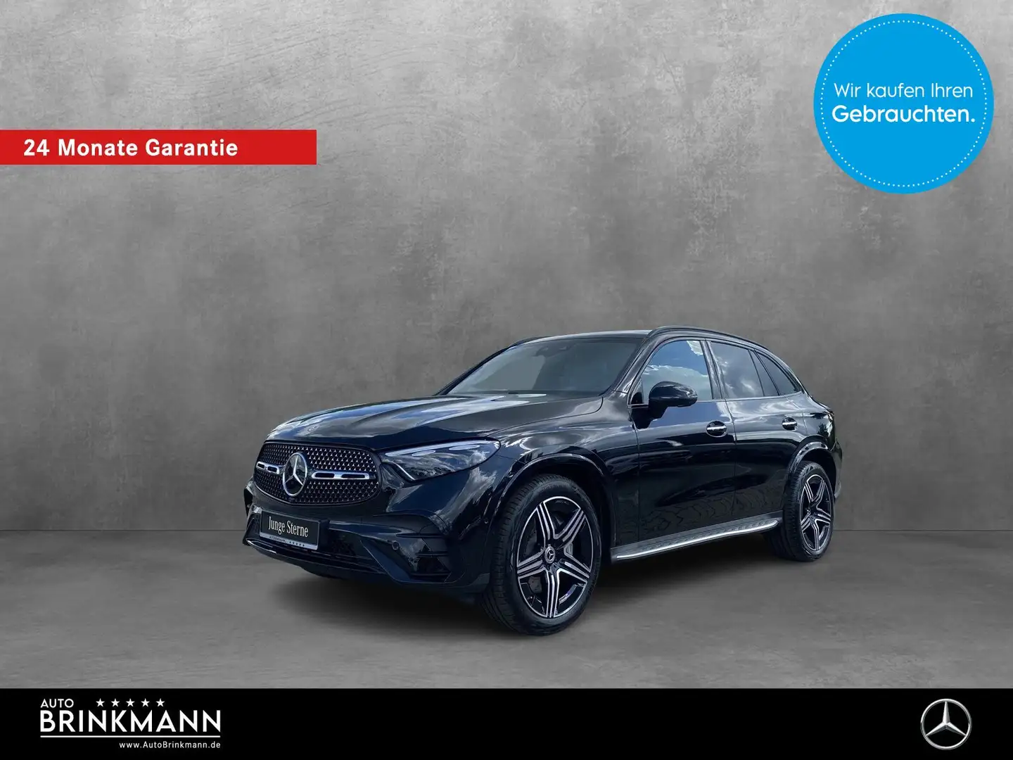 Mercedes-Benz GLC 300 GLC 300 4M AMG Line/Pano/AHK/DigitalLight/EasyP Schwarz - 1