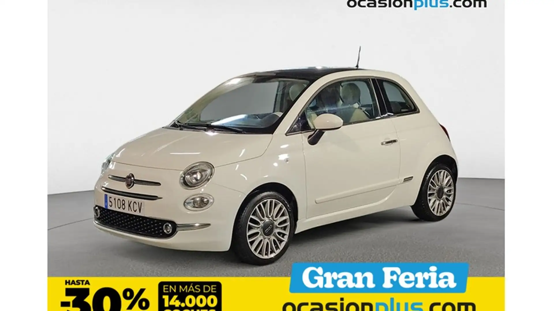 Fiat 500 1.2 Lounge Wit - 1