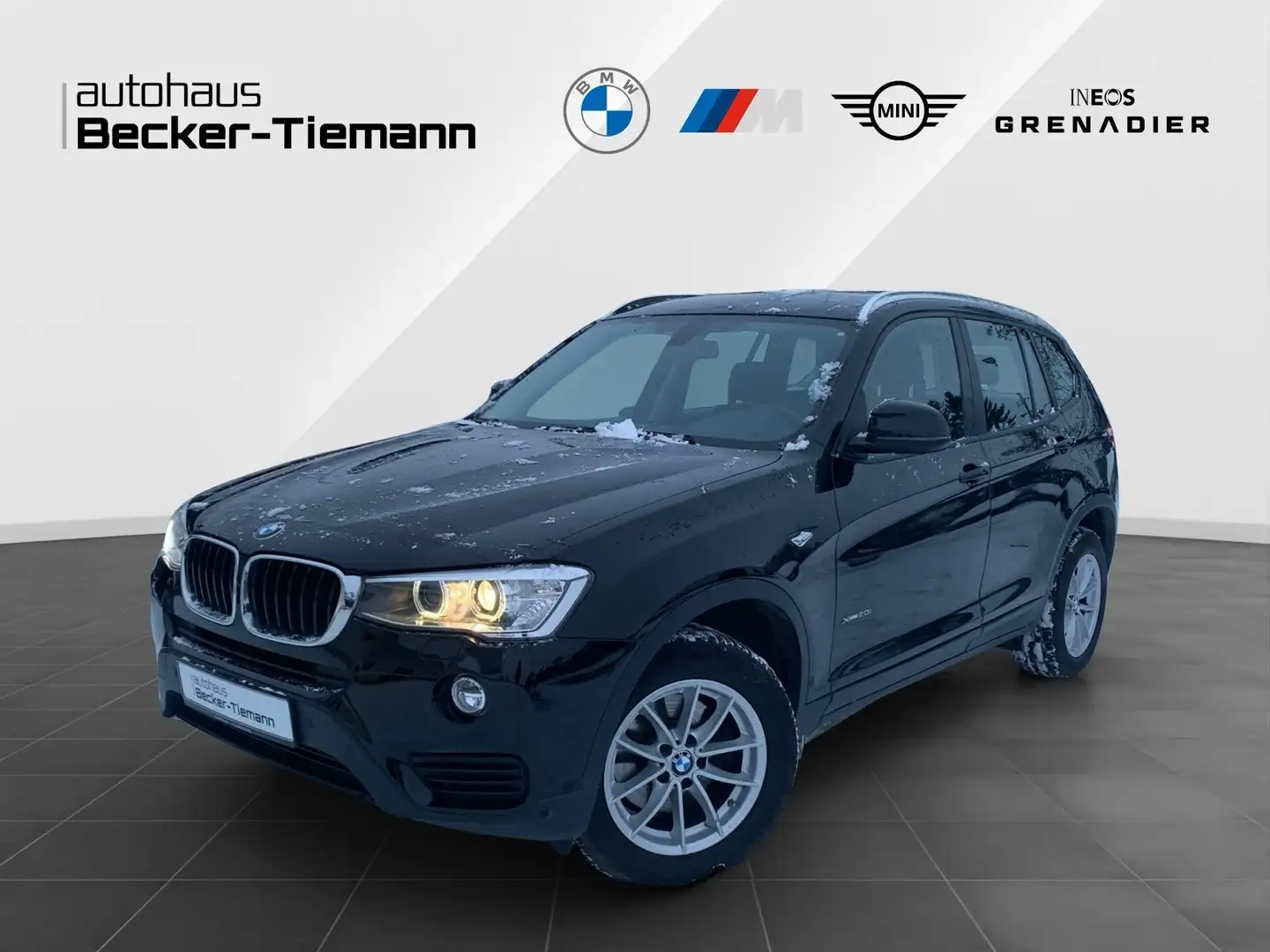 BMW X3 xDrive20i 1. HAND*NAVI*AHK*XENON*PDC*SHZ* Noir - 1