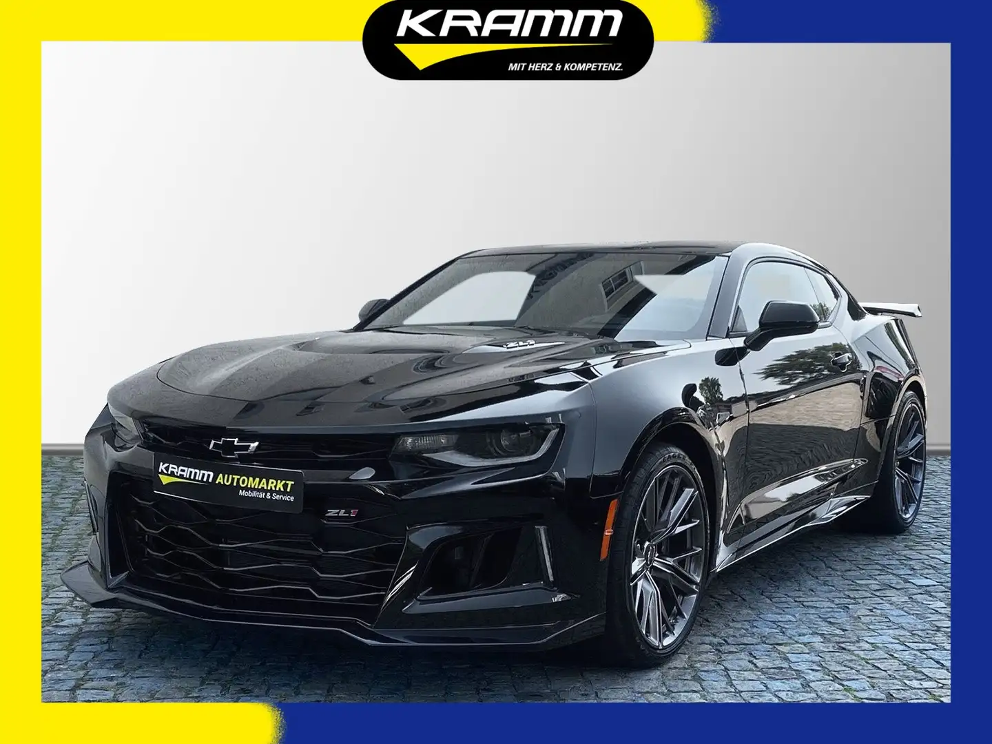 Chevrolet Camaro Coupe V8 ZL1 *1LE Carbon Spoiler* Černá - 1