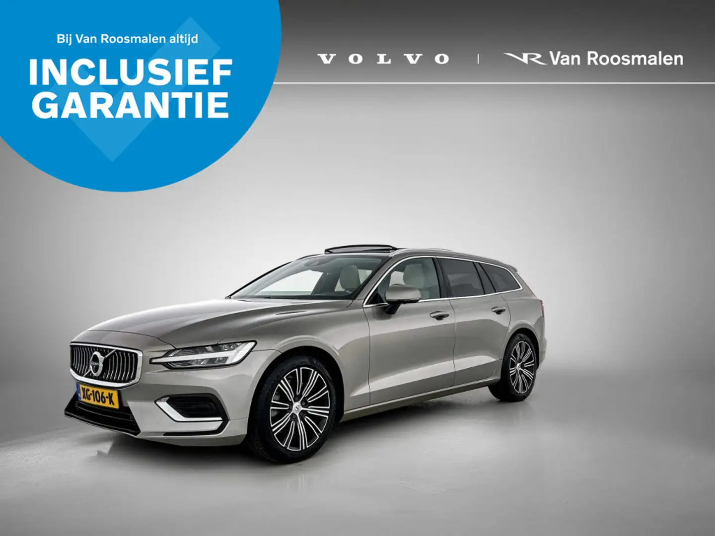 Volvo V60 T5 Inscription | Panoramadak | Head-Up Display | T Grijs - 1