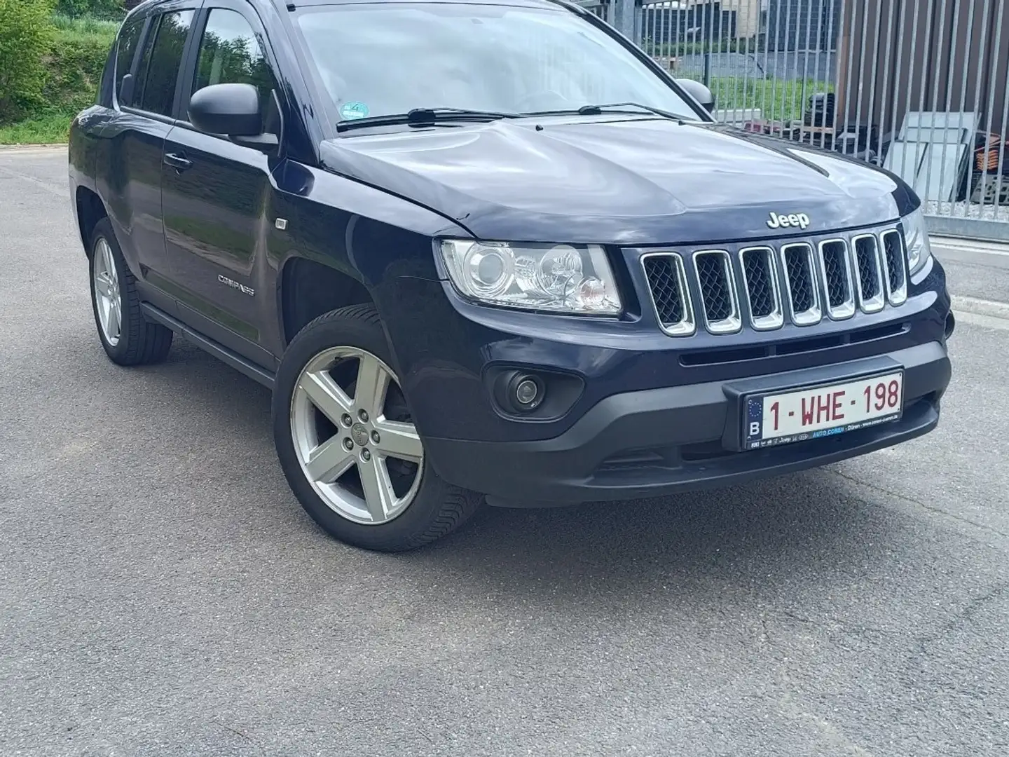 Jeep Compass 2.1 CRD Limited 4WD (moteur mercedes) Blauw - 1