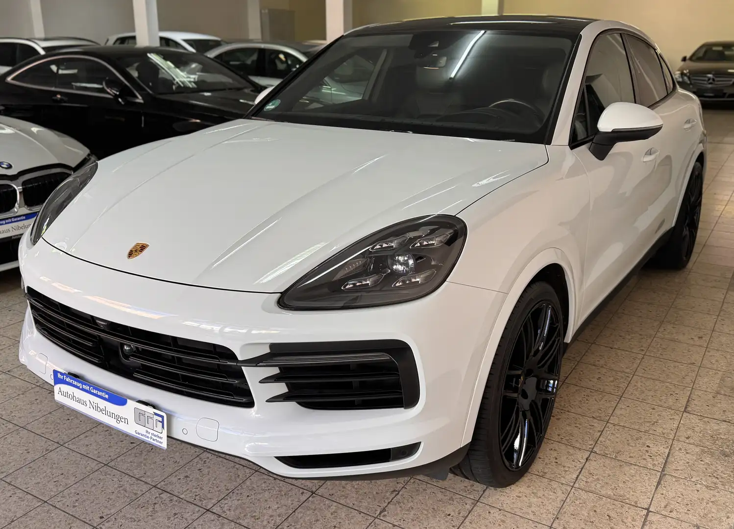 Porsche Cayenne Coupe*22 Zoll*Luftfed*AHK*MatrixLED*HUD*ACC*360Kam Weiß - 2
