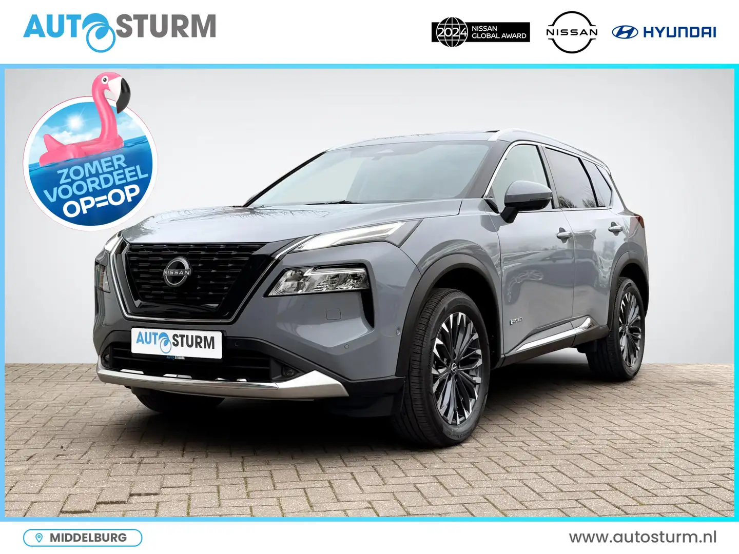 Nissan X-Trail 1.5 e-4orce Tekna Plus 4WD 7p. Grijs - 1