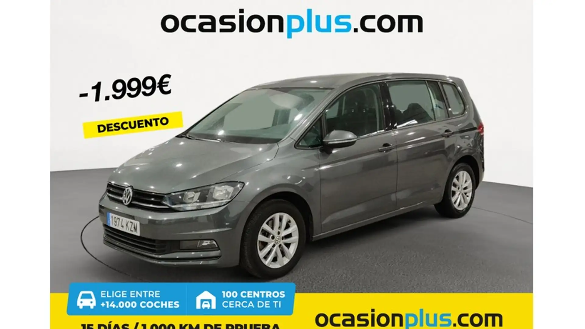 Volkswagen Touran 1.0 TSI Edition 85kW Gris - 1