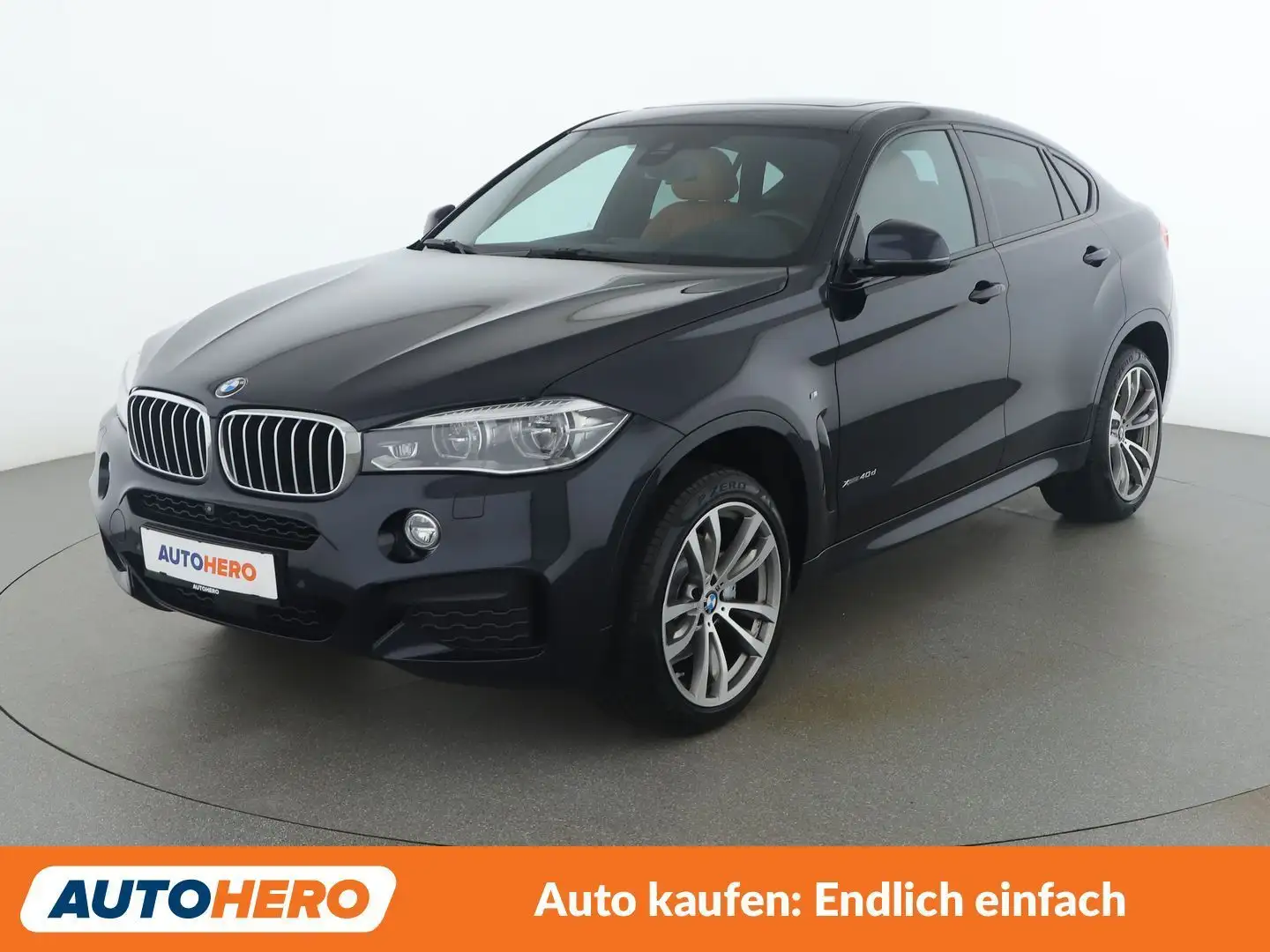 BMW X6 xDrive 40d M-Sport Schwarz - 1