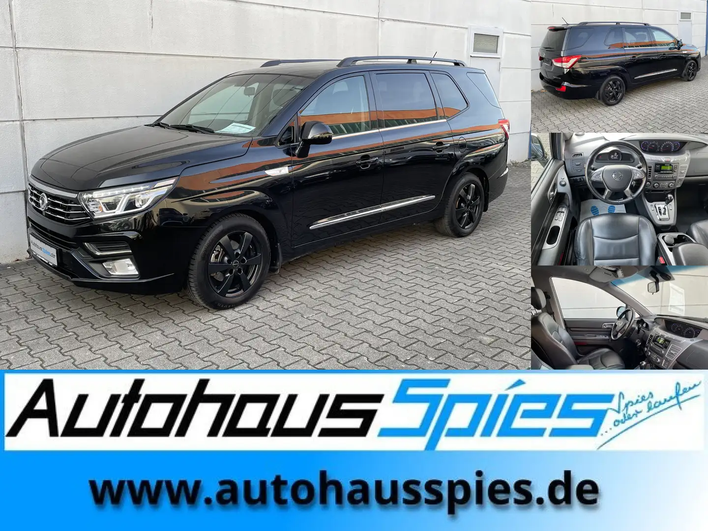 SsangYong Rodius 2,2 e-XDI  Turismo MY18 2WD Shz # 7-SITZER # Schwarz - 1