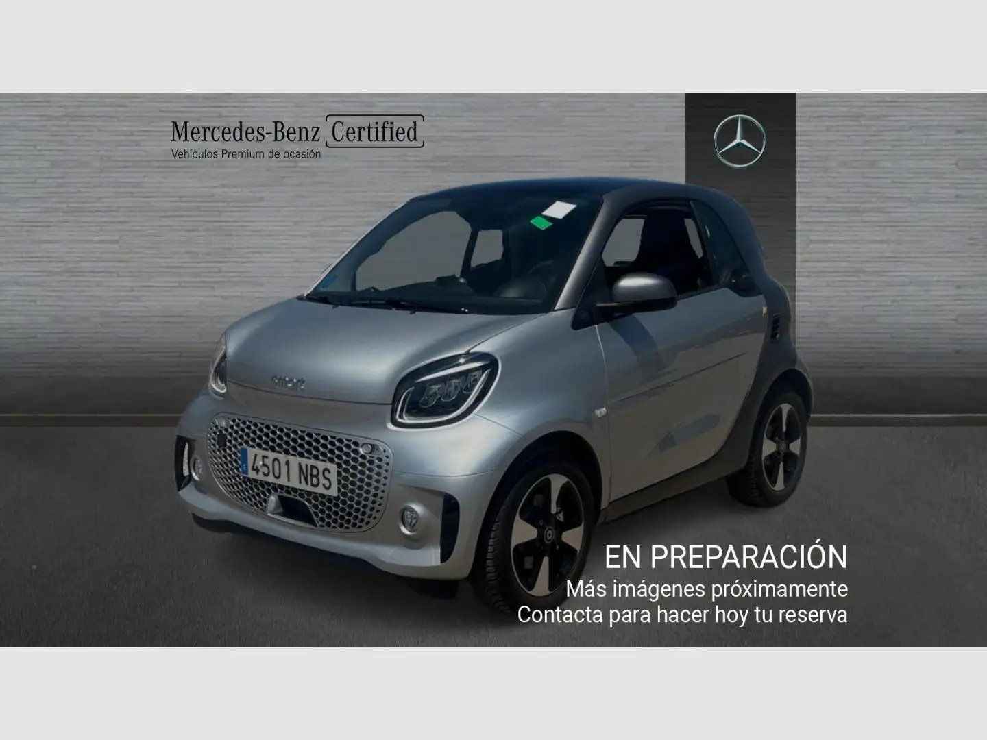 smart forTwo Coupé EQ Gris - 1