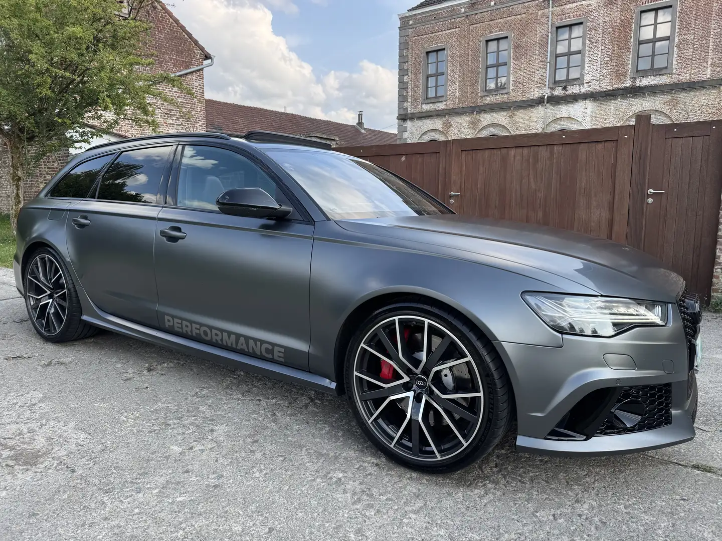 Audi RS6 RS6 4.0 V8 TFSI Quattro Performance *UTILITAIRE* Gris - 1