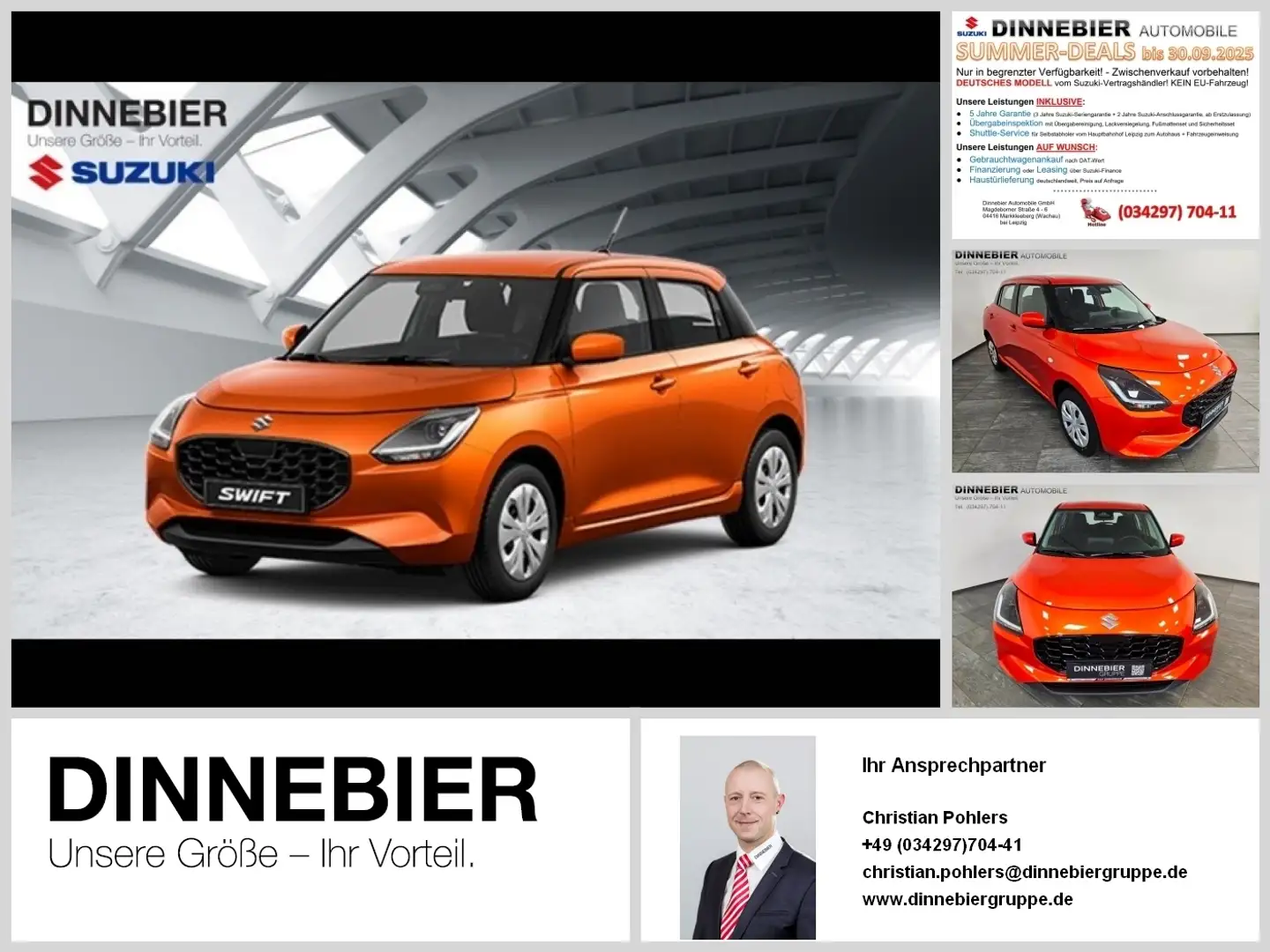 Suzuki Swift Club 4x4 Sitzheizung *5 Jahre Garantie* Naranja - 1