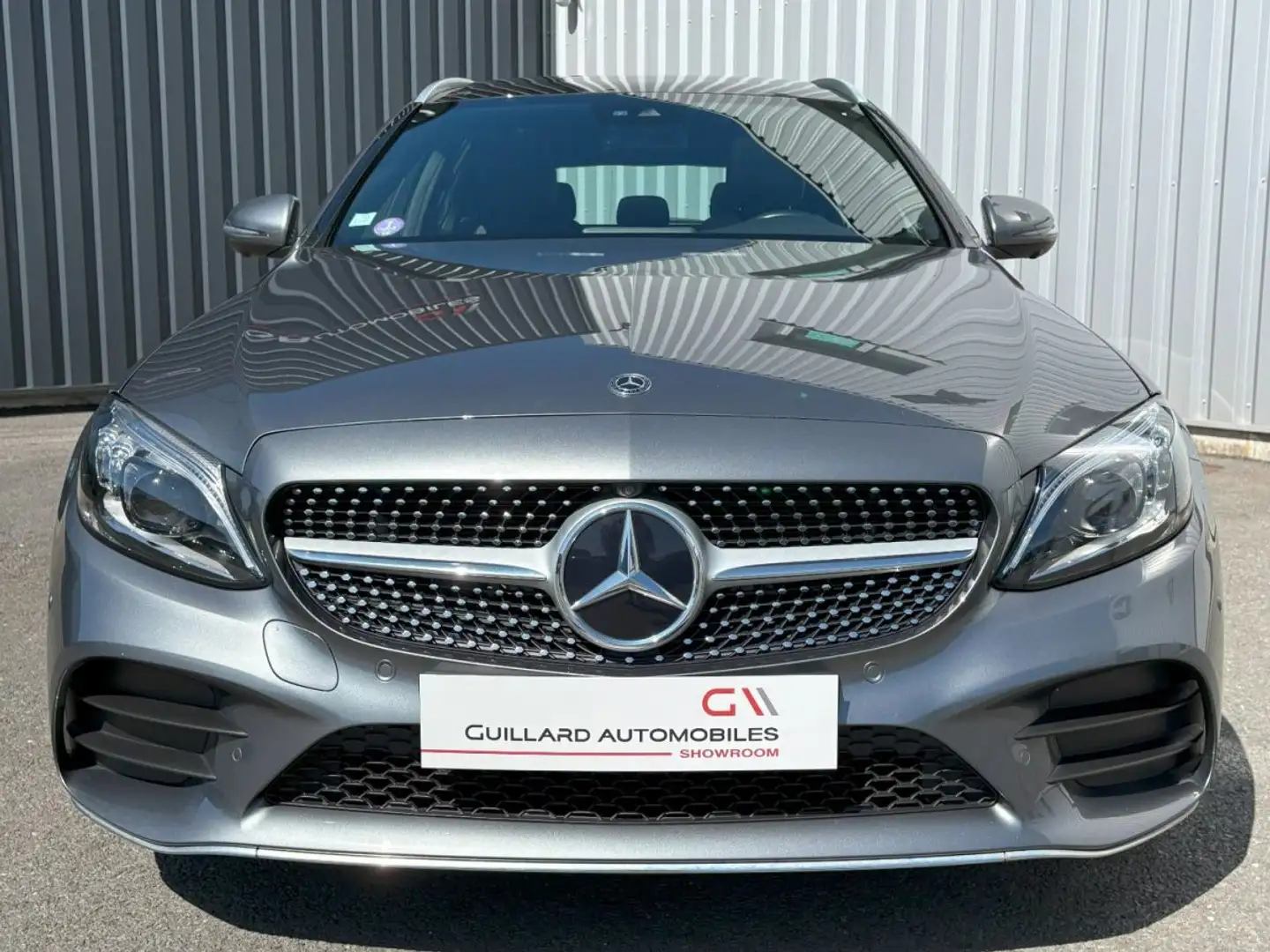 Mercedes-Benz C 200 BREAK 200 AMG LINE 184ch 9G TRONIC Gris - 2
