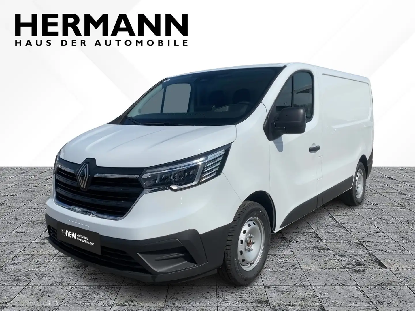 Renault Trafic Kasten 2.0 BLUE dCi 110 L1H1 3.0t Komfort Weiß - 1