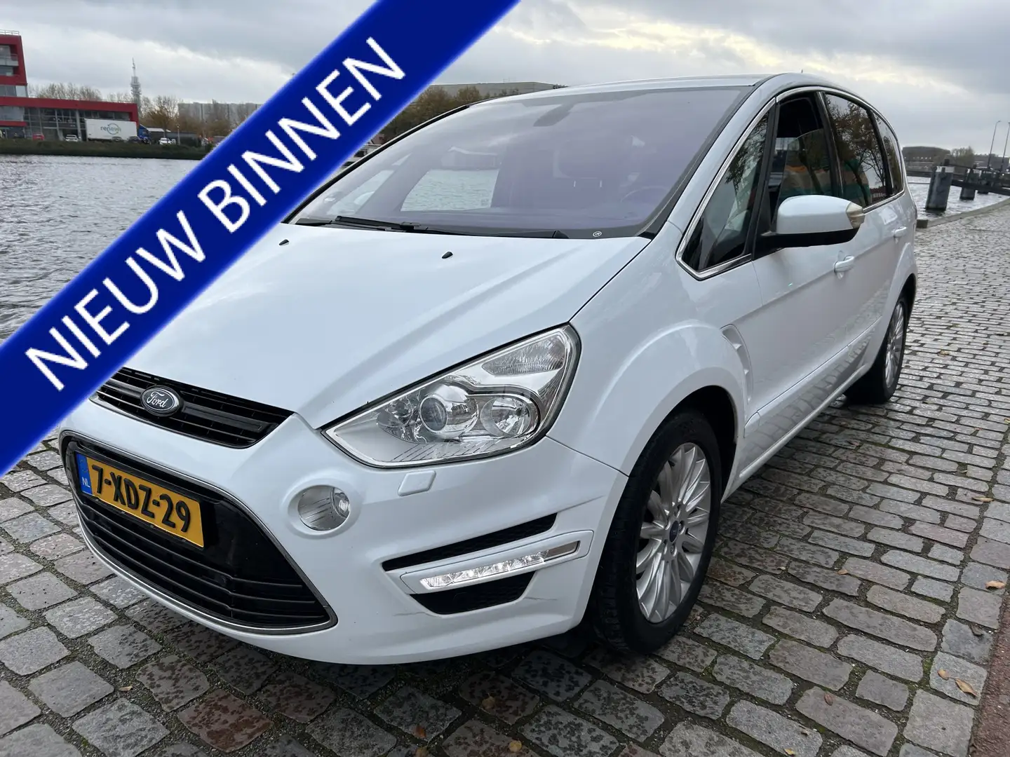 Ford S-Max 1.6 EcoBoost Titanium 7p. navi/camera airco/ecc ap Wit - 1