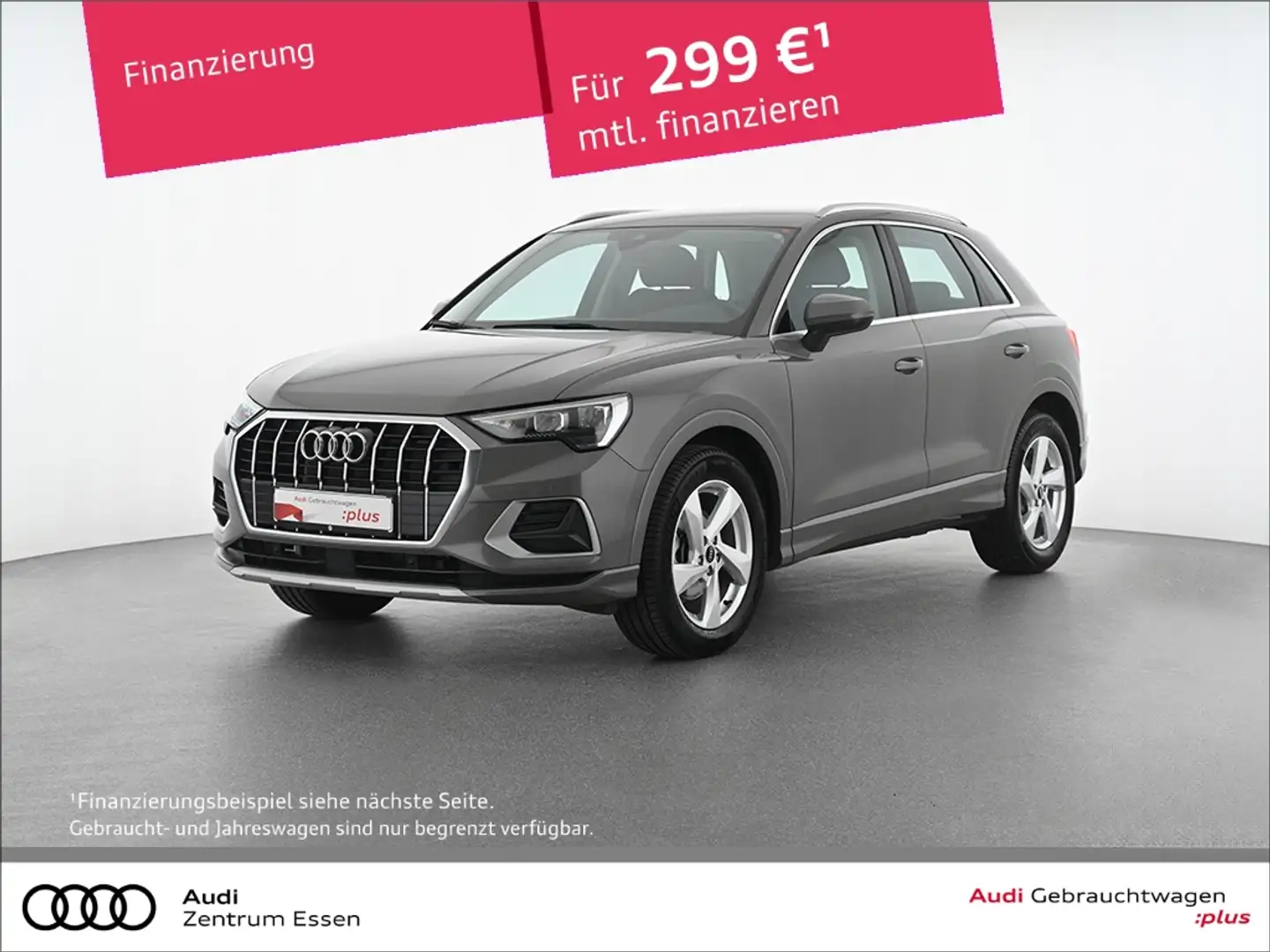 Audi Q3 35 TDI Advanced S-TRONIC LED AHK NAV SHZ PDC M Grau - 1