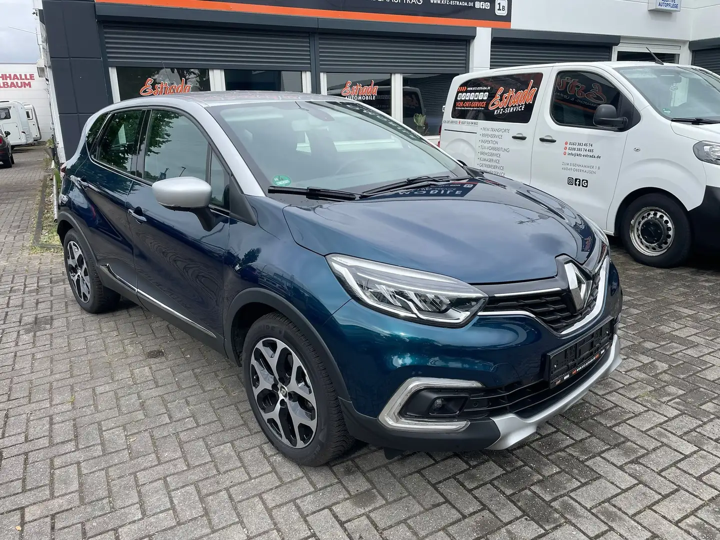 Renault Captur Intens *1.Hand*Klima*SitzHz*Rückf.K*PDC*LED*HSA Blau - 1