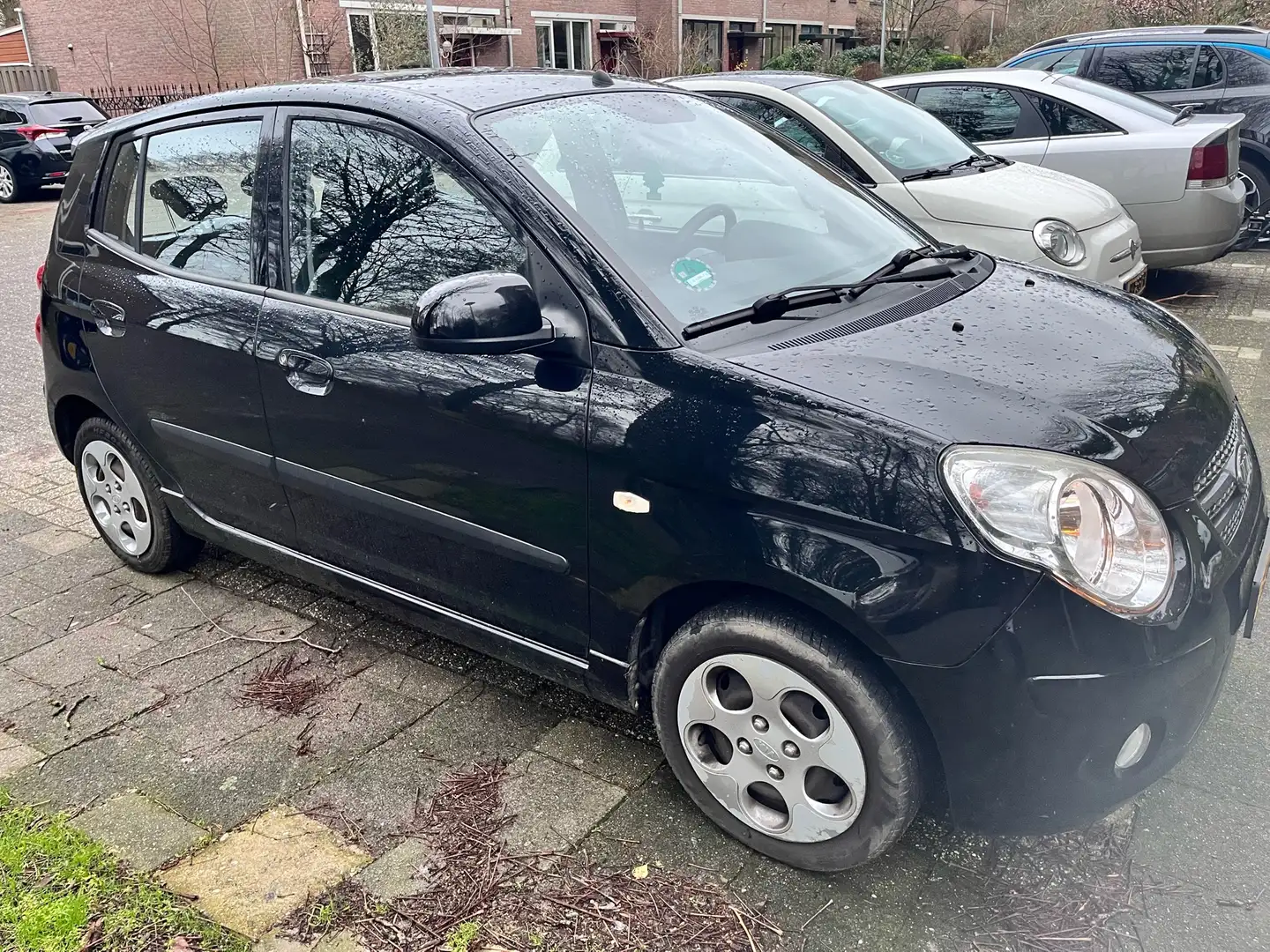 Kia Picanto 1.0 Seven Zwart - 1