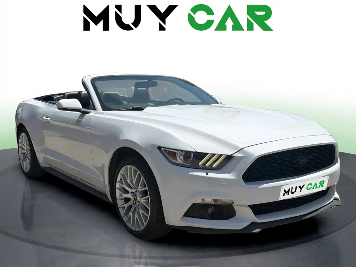 Ford Mustang Convertible 2.3 EcoBoost Aut. Blanco - 1