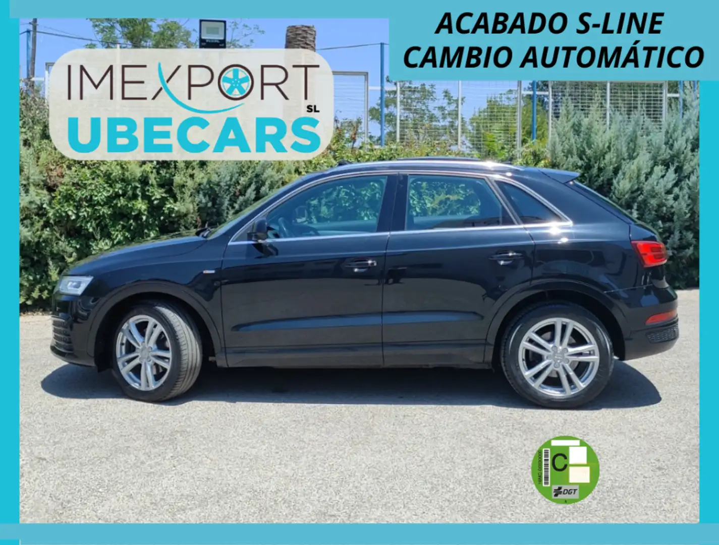 Audi Q3 2.0TDI quattro S tronic 135kW Negro - 1