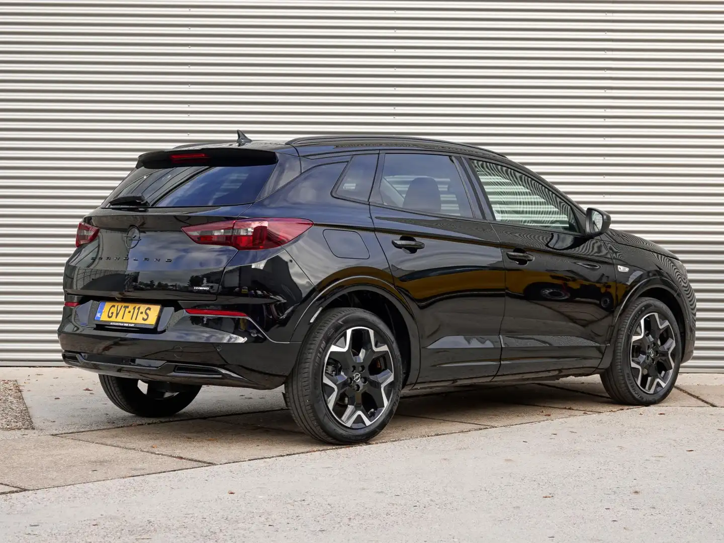 Opel Grandland 1.2 Turbo Hybrid GS Leder interieur Zwart - 2
