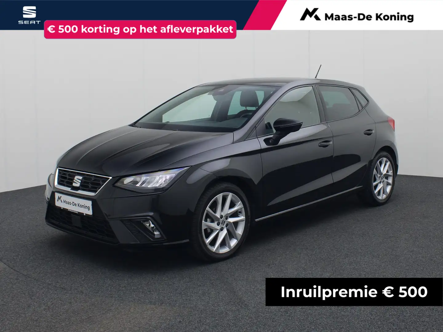 SEAT Ibiza 1.0TSI/95PK FR · Navigatie · Apple Car Play · Park Negro - 1