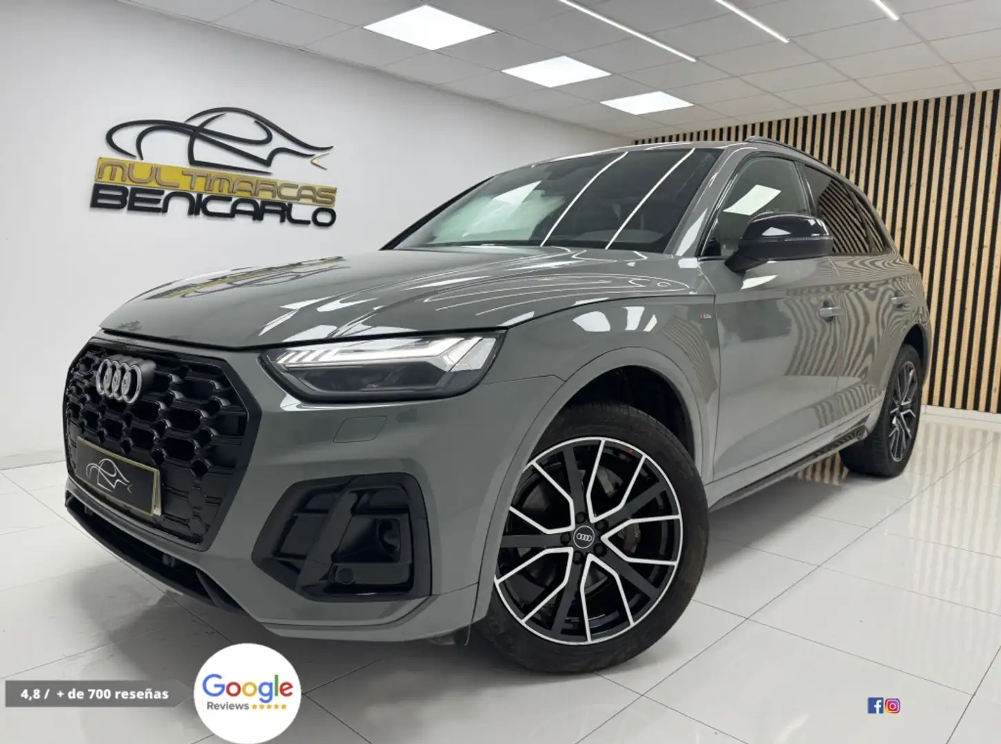 Audi Q5 40 TDI quattro-ultra S line S tronic 150kW Gris - 2