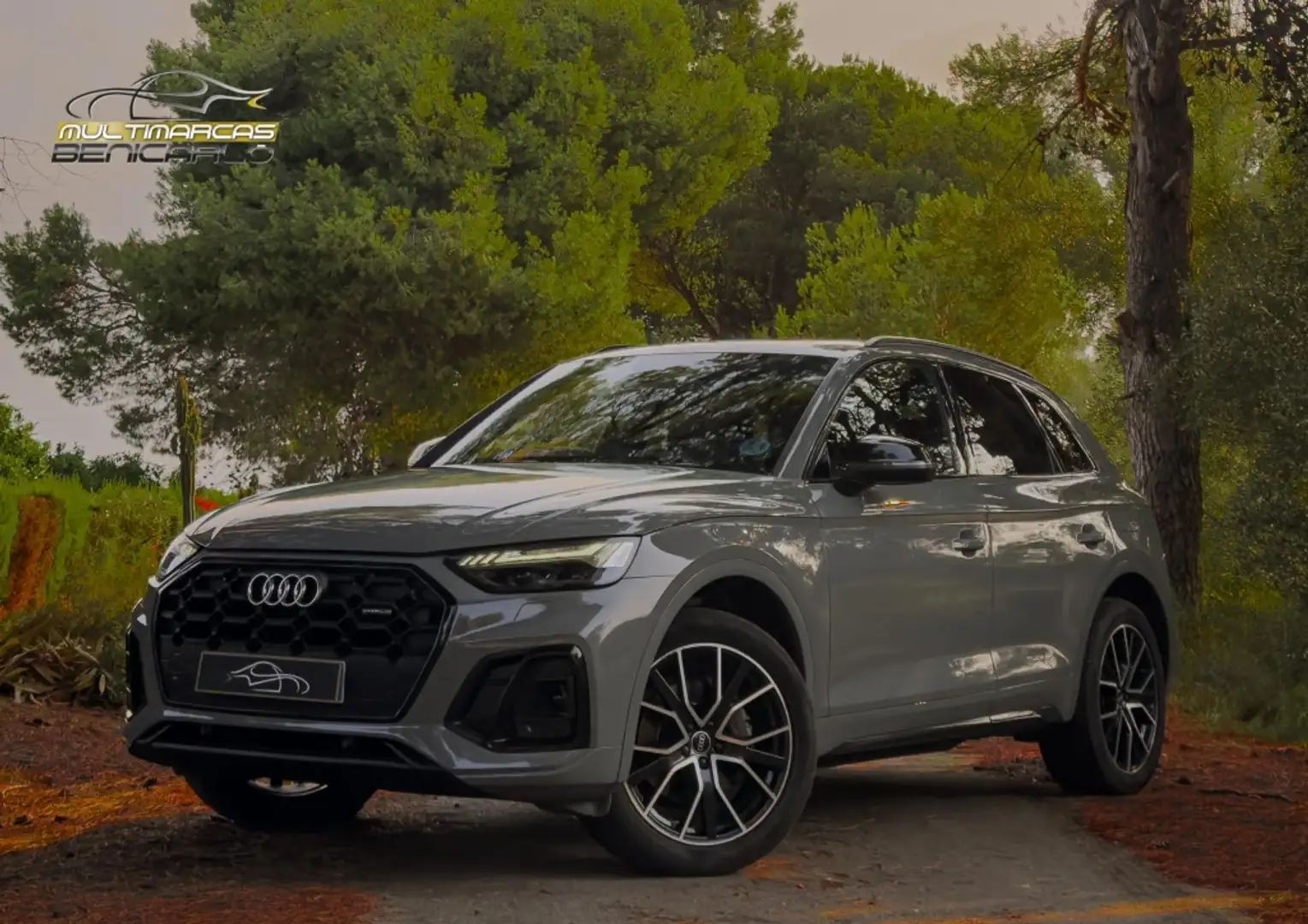 Audi Q5 40 TDI quattro-ultra S line S tronic 150kW Gris - 1