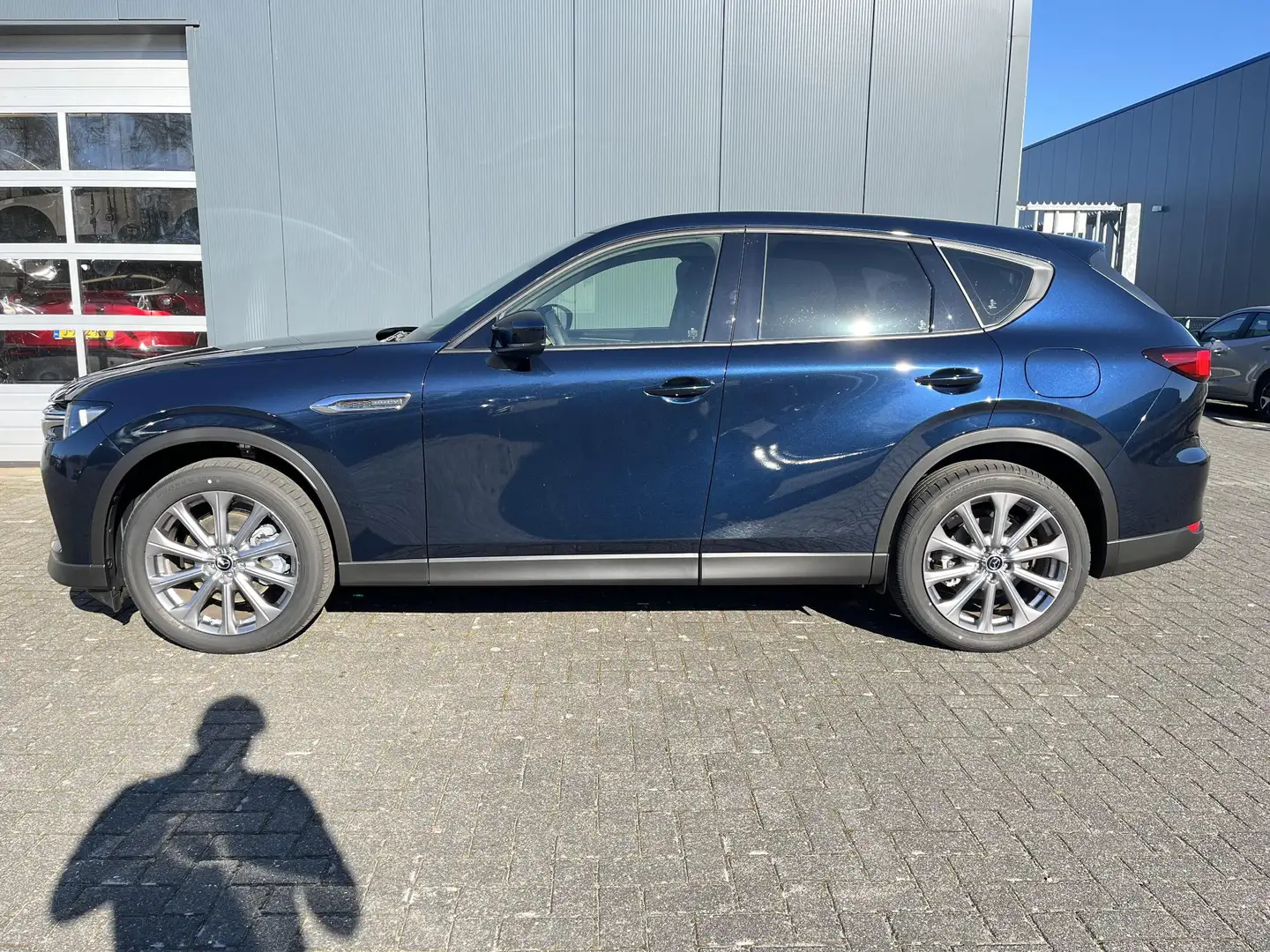 Mazda CX-60 2.5 e-SkyActiv PHEV Exclusive-Line | PANORAMIC PAC Bleu - 2