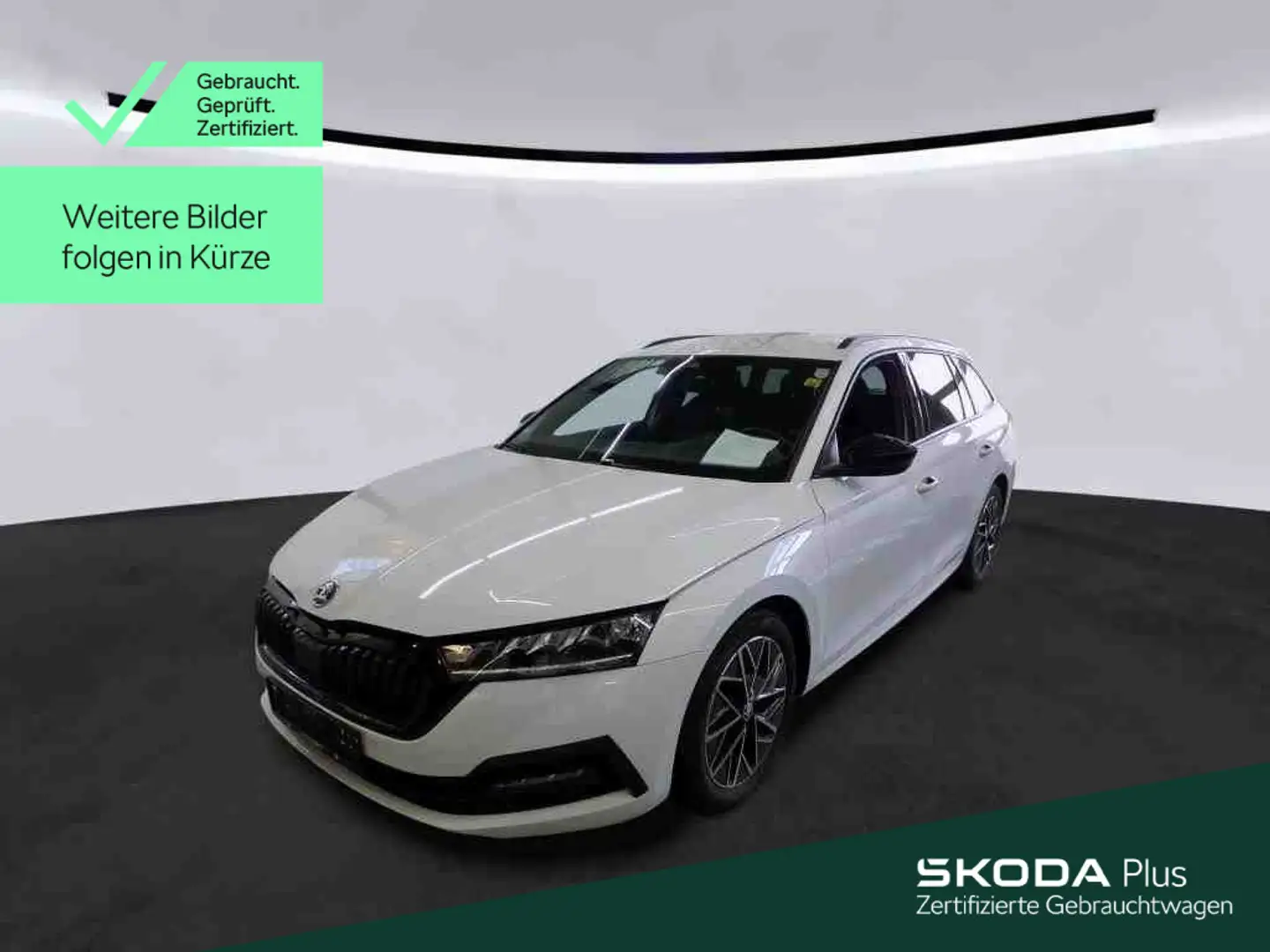 Skoda Octavia Combi 2.0 TDI DSG STYLE*AHK*NAVI*LED*SPO Weiß - 1