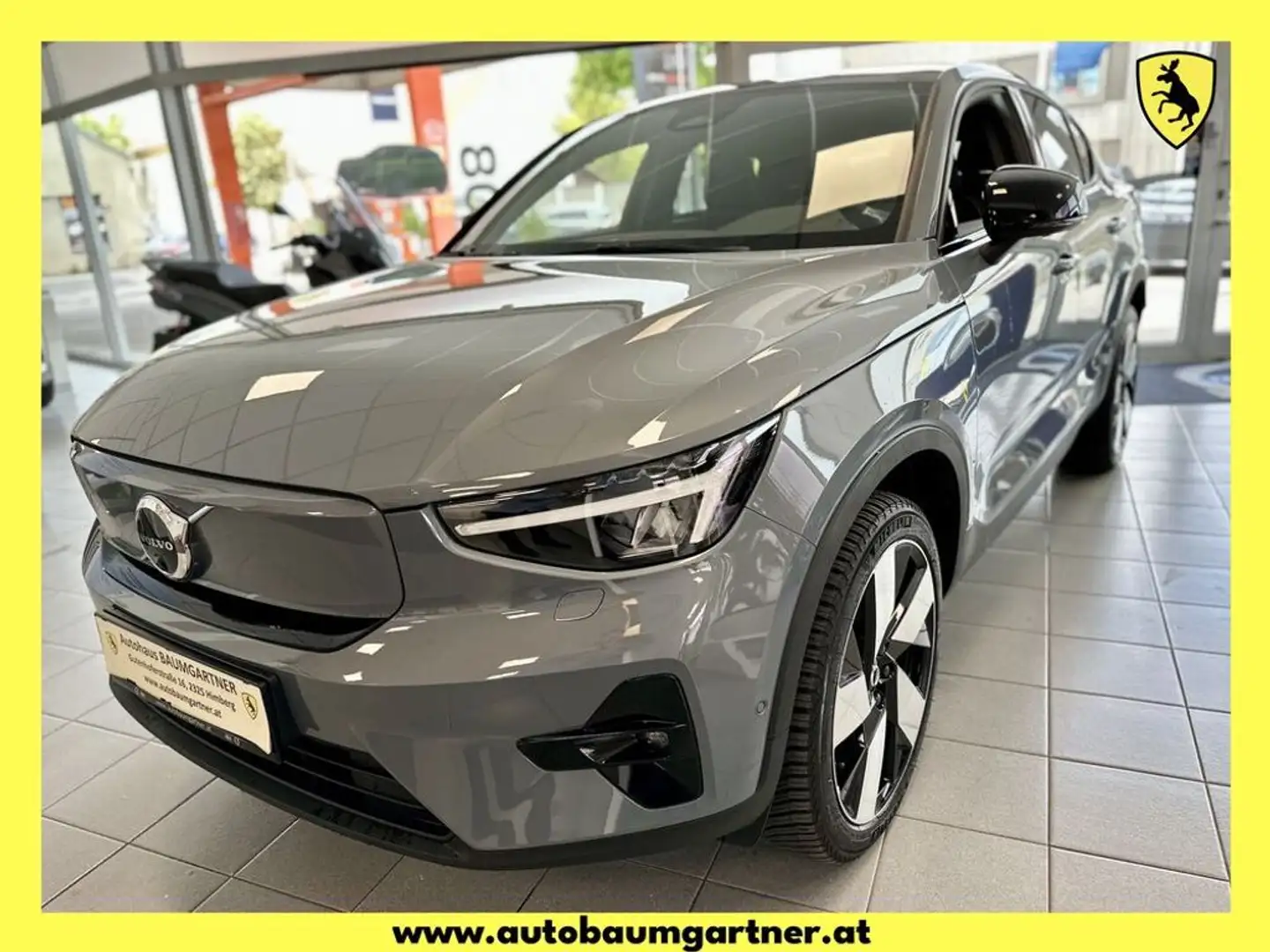 Volvo C40 AWD Twin Engine Ultimate 78kwH Gris - 1