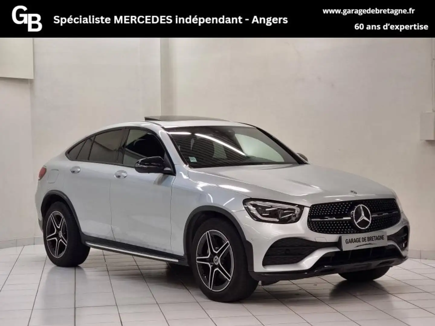 Mercedes-Benz GLC 220 220 d 194ch AMG Line 4Matic 9G-Tronic Plateado - 1