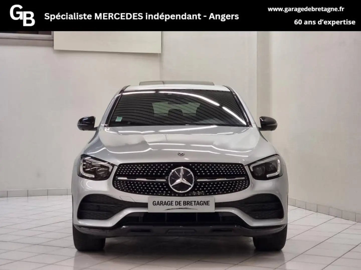 Mercedes-Benz GLC 220 220 d 194ch AMG Line 4Matic 9G-Tronic Plateado - 2