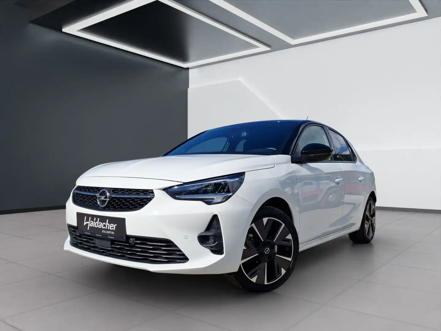 Opel Corsa-e 50kWh e-GS Line LED Klima KeyGo PTS Weiß - 2
