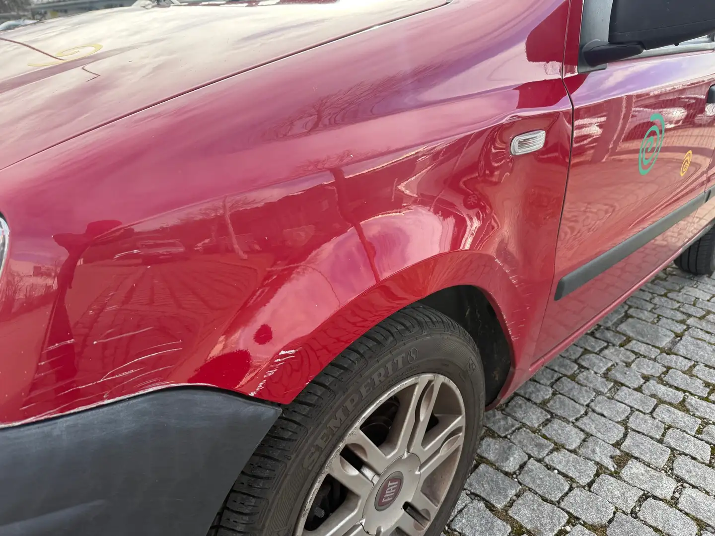 Fiat Panda 1.2 8V Emotion - Kein TÜV - Klima - Rot - 2