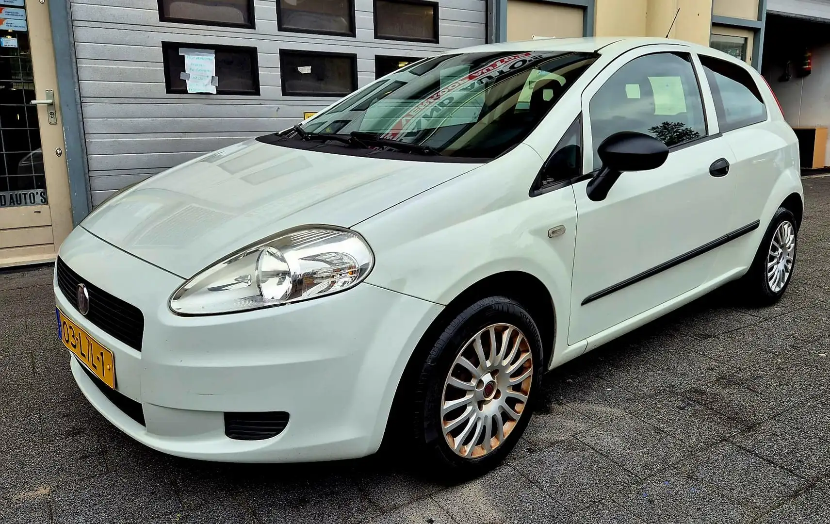 Fiat Grande Punto 1.2 Actual Airco ElecRam Nw Apk Blanco - 2