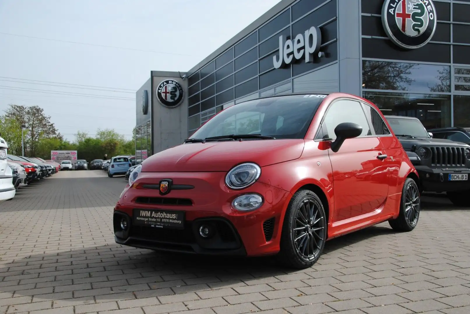 Abarth 595C 500 C Cabrio NP  32.480€ Rot - 1