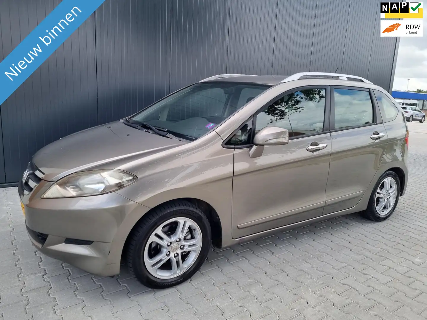 Honda FR-V 1.8i Comfort|6Persoons|Airco|Cruise|Lmv Grijs - 1