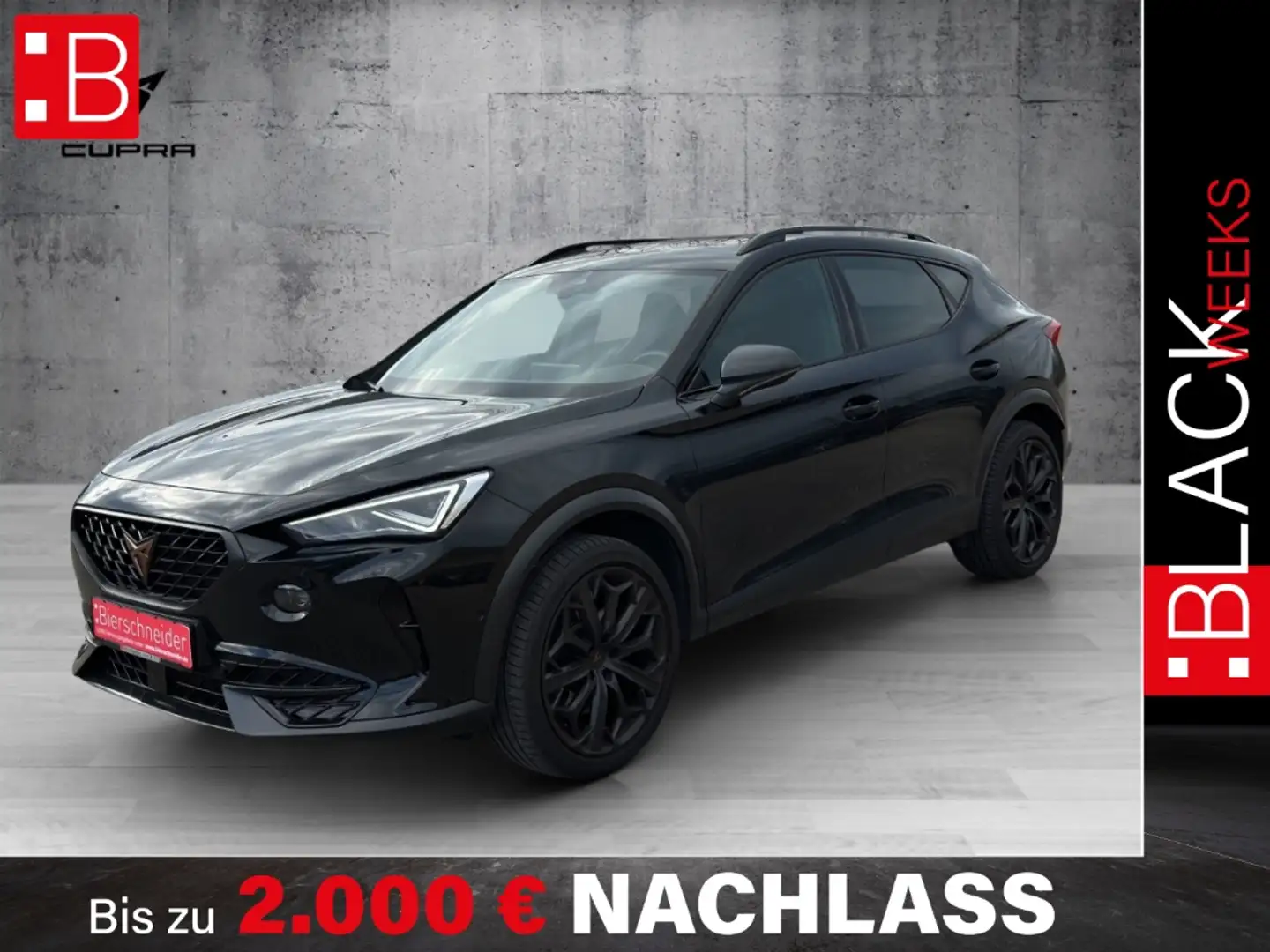 CUPRA Formentor VZ 2.0 TSI 4Drive DSG Tribe Edition Navi Kamera WP Zwart - 1